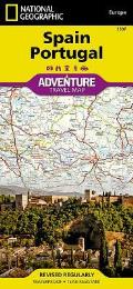 National Geographic Adventure Map||||Spain and Portugal Map
