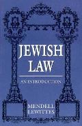 Jewish Law An Introduction