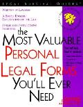 Most Valuable Personal Legal Forms You
