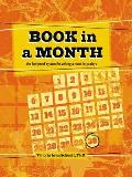 Book in a Month The Fool Proof System for Writing a Novel in 30 Days With Stickers