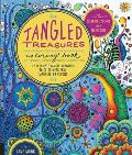 Tangled Treasures Coloring Book: 50 Intricate Tangle Drawings to Color with Pens, Markers, or Pencils