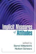 Implicit Measures of Attitudes