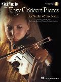 Easy Concert Pieces for Violin & Orchestra [With CD (Audio)]