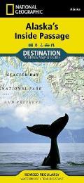 National Geographic Destination Map||||Alaska's Inside Passage Map