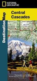National Geographic Destination Map||||Central Cascades Map