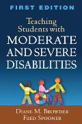 Teaching Students With Moderate & Severe Disabilities