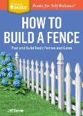 How to Build a Fence Plan & Build Basic Fences & Gates a Storey Basics Title