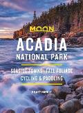 Moon Acadia National Park Seaside Towns Fall Foliage Cycling & Paddling