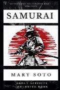 Samurai Adult Activity Coloring Book