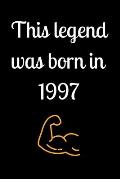 This legend was born in 1997