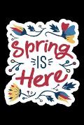Spring 120 Pages DINA5: My Garden Spring Hobby Gardener Gift 120 Pages DINA5