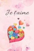 Je t'aime: Carnet d'Amour ? Remplir pour Couple - D?claration ? compl?ter - Tickets ? d?couper - Espace cr?atif pour les souvenir