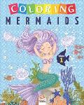 Coloring mermaids - Volume 1: Coloring Book For Children - 25 Drawings