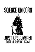 Notebook: Unicorn Science Reality Kawaii Gift 120 Pages, 6X9 Inches, Lined / Ruled