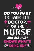 Do you want to talk doctor, or the nurse who actually knows what's going on?: Doctor-Patient Diary