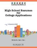 High School Resumes for College Applications: Pounding Pavement 101