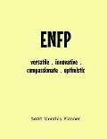 ENFP Monthly Planner: 2020 ENFP Myers Briggs Personality Monthly Organizer
