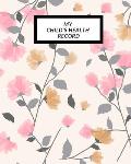 My child's Health Record: Child's Medical History To do Book, Baby 's Health keepsake Register & Information Record Log, Treatment Activities Tr