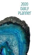 2020 Daily Planner: Geode; January 1, 2020 - December 31, 2020; 6 x 9
