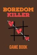 Boredom Killer Game Book: Advanced Tic Tac Toe Game Book, Christmas Game Boys and Girls, Encourage Strategic Thinking Creativity, Fun and Challe