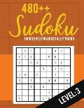 Sudoku: Hard Level for Adults All 9*9 Hard 480++ Sudoku level: 3 - Sudoku Puzzle Books Hard - Large Print Sudoku Puzzle Books