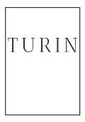Turin: A decorative book for coffee tables, end tables, bookshelves and interior design styling Stack Italy city books to add
