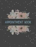 Appointment Book: Featuring daily weekly calendar with 15 minute hourly intervals (7am-9pm) for scheduling, Hair Stylists, Salons, and N