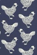 Notes: A Blank Sheet Music Notebook with Poultry Pattern Cover Art