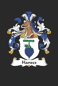 Hanses: Hanses Coat of Arms and Family Crest Notebook Journal (6 x 9 - 100 pages)