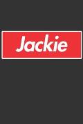 Jackie: Jackie Planner Calendar Notebook Journal, Personal Named Firstname Or Surname For Someone Called Jackie For Christmas