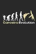 Capoeira Evolution: Notebook/Diary/Organizer/Dotted pages/ 6x9 inch