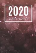 2020 Planner: Pink Champagne: Annual Planner (6 x 9 inches, 136 pages, weekly spreads)