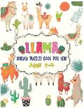 LLAMA Soduku Puzzles Book For Kids Ages 2-4: 220 Soduku Puzzles Book For Llama Lovers - Easy to Hard