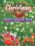 Christmas Adult Coloring Book: a beautiful coloring book with Christmas