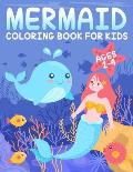 Mermaid Coloring Book for Kids Ages 2-4: Coloring Books For Kids And Adults