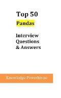 Top 50 Pandas Interview Questions & Answers