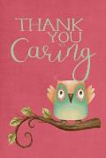 Thank You for Caring: Notebook