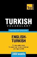 Turkish Vocabulary for English Speakers - 3000 words