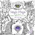 Tangle Magic - Large Format Edition: A Spellbinding Colouring Book with Hidden Charms