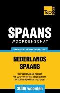 Thematische woordenschat Nederlands-Spaans - 3000 woorden