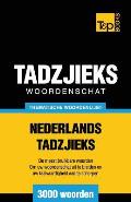 Thematische woordenschat Nederlands-Tadzjieks - 3000 woorden