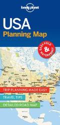 Lonely Planet USA Planning Map 1st Edition