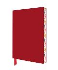 Red Artisan Notebook Flame Tree Journals