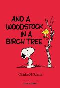 Peanuts & A Woodstock In A Birch Tree