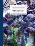 Composition Book Piranha Fish Aquarium Wide Rule