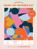 Mindful Crafts: Geometric Paint-By-Number Kit: Mindful Crafts: Geometric Paint-By-Number Kit