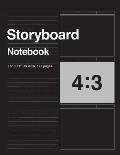 Storyboard Notebook 4: 3, 8.5x11 Us Letter, 170 Pages: For Directors, Animators & Creative Storytellers.