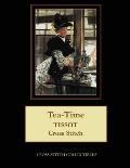 Tea-Time: Tissot Cross Stitch Pattern
