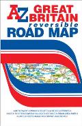 Great Britain Reversible Road Map