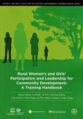Rural Women's and Girls' Participation and Leadership for Community Development: A Training Handbook